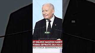 Jarosław Kaczyński komentuje decyzję Szymona Hołowni [upl. by Ayanet]