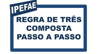 Concurso Público  Auxiliar Administrativo  Regra de três Composta  Questões resolvidas  IPEFAE [upl. by Kreiner]