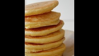 Pancakes morbidi  Ricetta americana [upl. by Nylauqcaj]