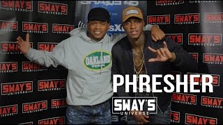 Phresher Freestyle and Interview on Sway in Morning  Sways Universe [upl. by Dougall]