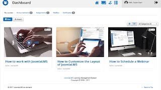 JoomlaLMS Trial Guide New [upl. by Devora]