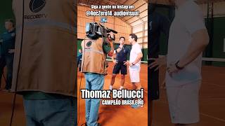 CAMPEÃO BRASILEIRO DE TÊNIS Thomaz Bellucci  audiovisual tenis atptennis [upl. by Nirrac]