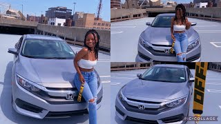 I bought my FIRST CAR at 21  2016 Honda Civic EX Sedan Car Tour [upl. by Yolande]