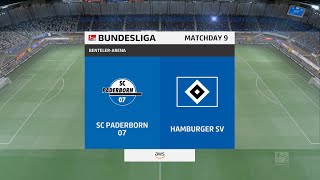 FIFA 22  SC Paderborn 07 vs Hamburger SV  BentelerArena  Gameplay [upl. by Chemar]