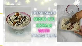 Easy Homemade Oreo Ice Cream Hobby2Kraft [upl. by Martita61]