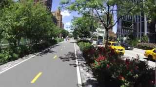 Biking NYC Hudson River Greenway pt 1 [upl. by Asenab]