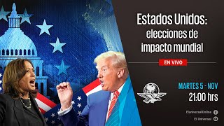 Elecciones Estados Unidos 2024 Harris vs Trump resultado con impacto mundial [upl. by Lehcim]