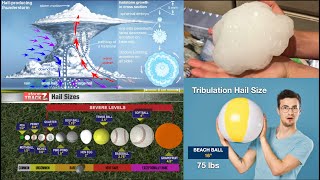 75 Pound Hail Stones of Revelation Explained without Supernatural Cause [upl. by Losse487]