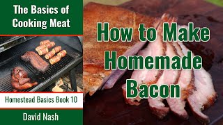 How to Make the BEST Homemade Bacon  Cure Your Own Bacon at Home  StepByStep Easy for Beginners [upl. by Theola]