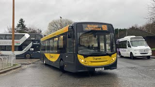 Buses in Bracknell December 2024 [upl. by Duthie]