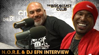 NORE amp DJ EFN Talk Drink Champs Squashing Beef Preserving Hip Hop Culture amp More [upl. by Gerkman]