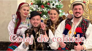 Colinde Românești de Crăciun  COLAJ 2024  Sărbători Fericite 🎄 [upl. by Krause302]