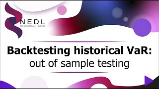 Backtesting historical VaR out of sample testing [upl. by Menedez]