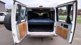 1989 Ford Econoline Conversion Van widebody 50 l  V8 [upl. by Anidualc]