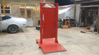 Forcible entry door prop firefighting training [upl. by Akir]