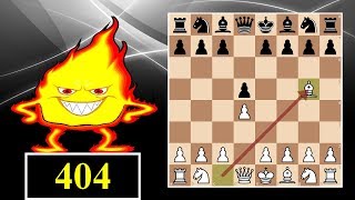 Blitz Chess 404 Levitsky Attack [upl. by Anelrihs868]