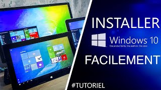 Comment Installer Windows 10 Facilement   Tutoriel de A à Z [upl. by Zerelda]