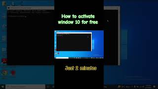 Activate Window 10  How to activate window 10 for free  best trick [upl. by Giana]