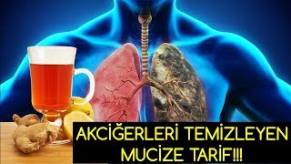 SİGARAYI BIRAKTIRAN VE AKCİĞERLERİ TEMİZLEYEN MUCİZE TARİF [upl. by Avihs]