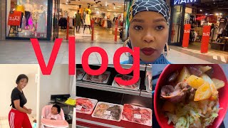 Vlogctoberwindow shoppingTruworths HampM mini grocerycookingSouth African Youtuber [upl. by Enala]