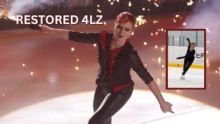 Alexandra Trusova Restored Her Quad Lutz UPDATES [upl. by Ettenyar556]