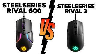 SteelSeries Rival 600 vs SteelSeries Rival 3  Which Mouse is Better [upl. by Minette]