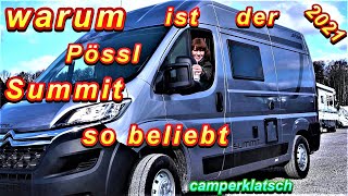 Pössl Summit 540  Prime 🔥 Modell 2021 🔥 günstige Wohnmobile Kastenwagen 🔥 Camper Van Test Review [upl. by Adnahsal]