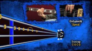 Robbie Merrill of Godsmack quotSpeakquot Animated Bass Tab [upl. by Slaughter]