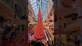 Eaton Centre Christmas Tree Winterville Light Show eatoncentre christmastree torontolife [upl. by Yldarb807]