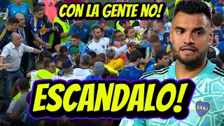 CHIQUITO ROMERO vs LOS HINCHAS de BOCA ► ESCANDALO en LA BOMBONETA tras perder con RIVER 🔥 [upl. by Kenric]