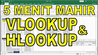 Cara Mudah Belajar Vlookup dan Hlookup [upl. by Rumpf]