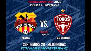 Zacapa vs Malacateco Jornada 9 Íntergrupos EN VIVO LIGA NACIONAL GUATE BANRURAL [upl. by Alberik809]