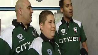 Danyl Johnson meets Stavros Flatley at London Irish [upl. by Ecidna]