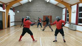 Schiavona Sabre vs Backsword  Mike vs Nick [upl. by Maddeu]