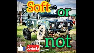 SUSPENSION TEST  MN99  Deffender D90  RC car Land Rover  Soft Tyre  Soft Suspension [upl. by Eenat]