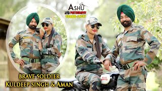 PRE WEDDING 2020INDIAN ARMY BRAVE KULDEEP SINGH amp AMANCOVID19ASHU PHOTOGRAPHY [upl. by Lanette]