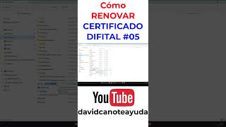 Cómo renovar 🔐Certificado Digital 🔐 FNMT  Paso a paso para actualizar certificado digital 2024 05 [upl. by Tnaryb]