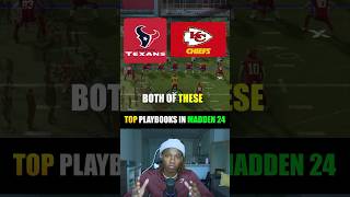 The Best Playbooks in Madden 24 madden football [upl. by Atikihs]