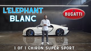 LELEPHANT BLANC BUGATTI CHIRON SUPERSPORT IN CANADA [upl. by Anauqes807]