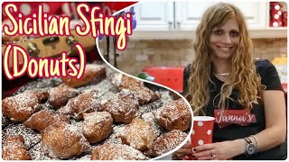 Sicilian Sfingi  Zeppole  Mother In Law Recipe ‼️ [upl. by Slater467]