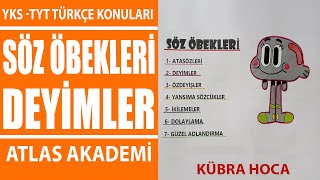 Söz Öbekleri  Deyimler  Yks Türkçe [upl. by Donela]