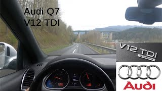 Audi Q7 V12 TDI  500hp1000nm  Test Drive [upl. by Kahcztiy]