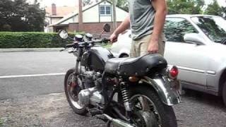 Honda cb400f Cafe Racer Custom Built engine [upl. by Carleton]