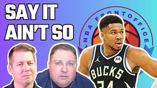 Giannis Antetokounmpo Injured Bucks In Trouble Hawks Trade Update Injury Rules [upl. by Deanna]