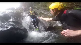 Ghyll Scrambling  Lake District UK [upl. by Levona]