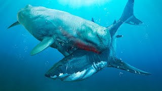 6 Biggest Megalodon Enemies Ever Existed [upl. by Syverson]