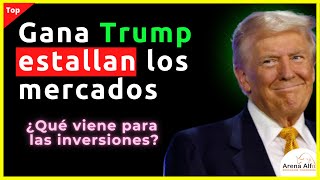 TRIUNFO DE TRUMP Efecto en la Bolsa Dólar e Inversiones en Colombia [upl. by Lidstone455]