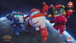 Super Wings Season 9  Super Combo DINO WINGS  Opening Version [upl. by Ylnevaeh]