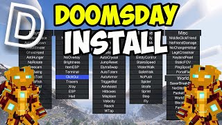 How to get Cheats for Minecraft 1213  download install DoomsDay cheat client 1213 1212 [upl. by Barbaresi]