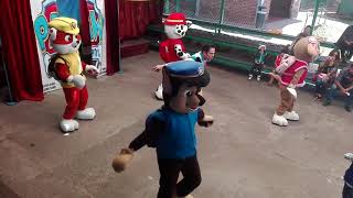 El mejor show infantil de paw patrol las botargas mas bonitas [upl. by Nosnor]